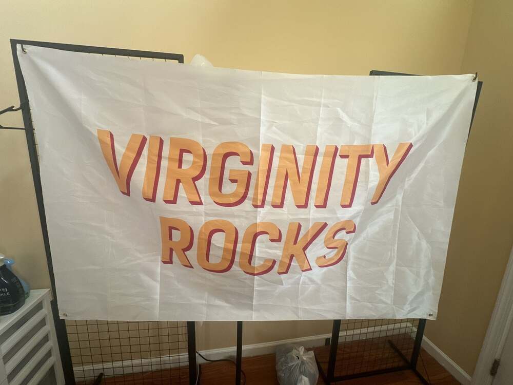 Danny Duncan Virginity Rocks Polyester Wall Flag Banner